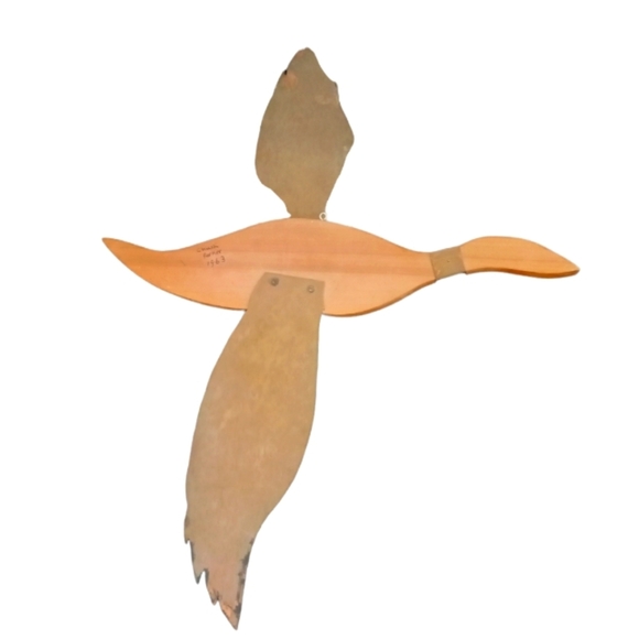 Vintage MCM Flying Birds Wall Decor - Picture 5 of 9